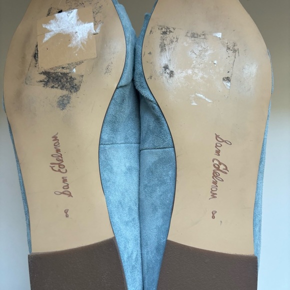 Sam Edelman‎ pointed toe Flat  Wheaton Blue Sz 8 - Picture 6 of 6